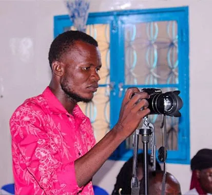 Vidéaste Elit'Com en tournage
